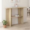 vidaXL Konsolentisch Sonoma-Eiche 100 x 30 x 75 cm Holzwerkstoff 8001177 Bild 4