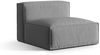 Micadoni Modul Nuria 1-Sitzer Samt Grau Bild 2