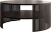 Couchtisch Fahugin, Beine und Seiten aus Stahl (Farbe: Schwarz / Schwarz Molet) Bild 2