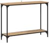 vidaXL Konsolentisch Artisan-Eiche 101 x 30.5 x 75 cm Holzwerkstoff 883517 Bild 2