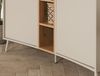 Sideboard Sena in kaschmir und Eiche 135 cm Bild 3