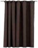 vidaXL Verdunkelungsvorhang mit Haken Leinenoptik Taupe 290x245 cm 321207 Bild 4