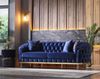 Villa Möbel Sofa Bellezza, 2-Sitzer 1 Teile, Hand Made Quality, pflegeleichter Mikrofasersamtstoff Bild 2