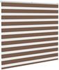 vidaXL Doppelrollo Braun 155x100 cm Stoffbreite 150,9 cm Polyester 4014324 Bild 3