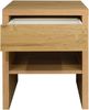 Nachtkommode >Five< Beistelltisch, 1 Schublade, Eiche sanremo hell - 44x52x36 (BxHxT) Bild 3