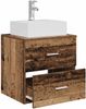 vidaXL Wandmontierte Waschtisch Altholz 49,5 x 41 x 62,5 cm 890284 Bild 3