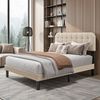 Bealife Bettgestell mit Kopfteil und Lattenrost (Doppelbett, Einzelbett,2 Modelle (120x200, 140x200cm) Bild 1