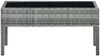 vidaXL Gartentisch Grau 75x40x37 cm Poly Rattan 45905 Bild 2
