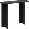 vidaXL Konsolentisch Schwarze Eiche 100 x 39,5 x 75 cm Holzwerkstoff 8001150 Bild 2