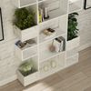 Bücherregal, 'Niho', 171 x 20 x 120, Weiß Bild 2
