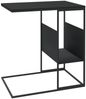 vidaXL Beistelltisch Schwarz 55x36x59,5 cm Holzwerkstoff 343105 Bild 5