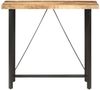 Bartisch, Küchentisch, Stehtisch 120x58x107 cm Raues Mangoholz Bild 2