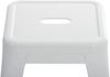 Hocker FULDA 4er Set - 40 x 40 x 46 cm, Metall, Weiß | Küchenhocker Esszimmerhocker Stapelhocker Bild 4