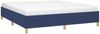 vidaXL Boxspringbettgestell Blau 160x200 cm Stoff 3120975 Bild 3