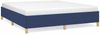 vidaXL Boxspringbettgestell Blau 160x200 cm Stoff 3120975 Bild 2
