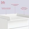 Bellabino 'Oti' Wickelaufsatz für IKEA Kommode Malm, Hemnes, Nordli, weiß, 10 x 74 x 80 cm Bild 3