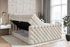 ALTDECOR Boxspringbett BOXI8-Z KING (Multipocket-Matratze H4, H3 Matratze Bonellfederung, Topper, Kopfteil), Doppelbett mit Fußteil Bild 3
