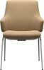 Stressless® Polsterstuhl Laurel, Low Back mit Armlehne, Größe L, mit Beinen aus Stahl in Schwarz matt Bild 3