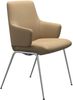 Stressless® Polsterstuhl Laurel, Low Back mit Armlehne, Größe L, mit Beinen aus Stahl in Schwarz matt Bild 2