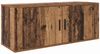 vidaXL Wandmontiertes TV-Regal Wandmontiert Altholz 100 x 34,5 x 40 cm 881153 Bild 2
