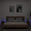 vidaXL TV-Wandschränke mit LED-Leuchten 2 Stk. Braun Eichen-Optik 837231 Bild 3