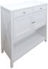 HTI-Living Kommode Anrichte Hayet Weiß (Stück, 1 St, 1 Anrichte), Kommode Sideboard 2 Schubladen Bild 2