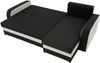 Mirjan24 'Kris' Ecksofa Cord, Rosa, 80 x 147 x 238 cm Bild 4