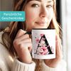 SpecialMe Tasse Tasse Monogramm Buchstabe A Alphabet Initiale Geschenkidee Frau, Keramik Bild 2