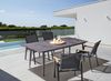 Gartentisch TOLENTINO 180 cm 90 cm Steinoptik Grau Bild 3