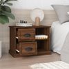 vidaXL Nachttisch Braun Eichen-Optik 60x35,5x45 cm 816375 Bild 3