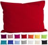 Kissenbezug ca. 40x60 cm rot 100% Baumwolle beties "Basic" Bild 5