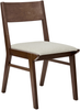 Esszimmerstuhl 2er Set ENOLA Holz Braun Hellbeige Bild 4