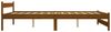 vidaXL Bettgestell Honigbraun Massivholz Kiefer 160x200 cm [322009] Bild 4