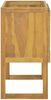 vidaXL Badschrank 90x40x75,5 cm Massivholz Teak 338248 Bild 4