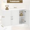 SURFOU Badkommode Badezimmerschrank Unterschrank Badezimmer-Aufbewahrungsschränke (mit Schublade), mit verstellbaren Regalen für Badezimmer, Wohnzimmer, Schlafzimmer Bild 1