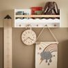 SoBuy KMB78-W Kinderregal, MDF, Lackiert, Weiß, 73 x 80 x 15 cm Bild 2