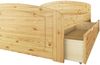 Funktions-Doppelbett Überlänge 200x220 Bettkasten Bettgestell Massiv Zubehör wählbar V-60.50-20-220ohne Zubehör Bild 3