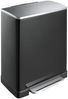 EKO Tretmülleimer E-Cube 50 L Mattschwarz 440031 Bild 2