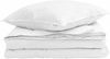 vidaXL 2-in-1 Bettdecke mit Kissen 2 pcs Weiß Daunenfeder 3376350 Bild 2
