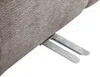 Vente-unique - CARLIVI Sofa Stoff Schokoladenbraun - B 170 cm x H 73 cm x L 288 cm Bild 5