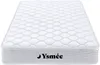 Vente-unique - WOLKENLOS Mattress and bed base set Holz, PlatteStoff Weiß - B 90 cm x H 30 cm15 cm x L 190 cm Bild 5
