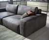 Big-Sofa Lanzo 230x95 cm Lederimitat Vintage Anthrazit Bild 5