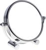 LuxusKollektion Badaccessoire-Set Kosmetikspiegel 360° drehbar 7-fach Vergrößerung Standspiegel Bild 4