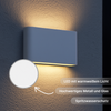 Brilliant Welbie LED Außenwandleuchte weiß, 14W integriert, 1300 Lumen, Warmweiß (3000K), IP54 spritzwassergeschützt, Up- & Downlight, 17,5x9x2,9 cm, inkl. Montagematerial Bild 4