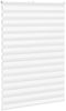 vidaXL Doppelrollo Weiß 165x200 cm Stoffbreite 160,9 cm Polyester 4014794 Bild 3