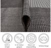 Andiamo Outdoorteppich Arizona anthrazit, 200 x 290 cm Bild 3