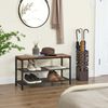 Vasagle Schuhbank, Schuhregal, 80 x 30 x 44.5 cm (L x B x H) Bild 2