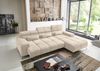 Wohnlandschaft >Starlett< elektr. Sitztiefenverstellung, cord beige - 285x99x201cm (BxHxT) Bild 2