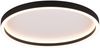 Flache LED Deckenleuchte ROTONDA Schwarz Rund, Ø 35cm Bild 2