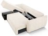 Micadoni Ecksofa Kaelle 4-Sitzer mit Schlaffunktion Links Chenille Helles Beige Bild 4